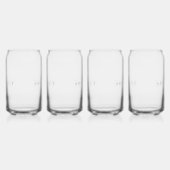 ARCHITECT Verres à boire 16 oz (4) / Noir (Gauche)