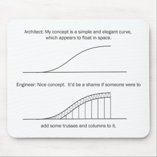 Architect versus Engineer Muismat