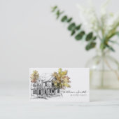 Architect Visitekaartje (Staand voorkant)