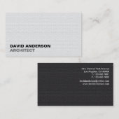 Architect - Visitekaartjes (Voorkant / Achterkant)