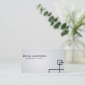 Architect - Visitekaartjes (Staand voorkant)