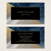 Architecte Cartes de visite professionnels (Devant & derrière)