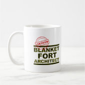 Architecte de Fort de Couverture Mug ou Gobelet de (Gauche)