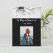 Architecte de l'architecture Invitation de la phot (Debout devant)