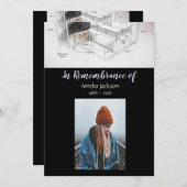 Architecte de l'architecture Invitation de la phot (Devant / Derrière)