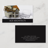 Architecte ou Carte de visite de construction (Devant / Derrière)