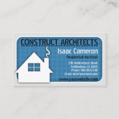 Architecte professionnel de Blueprint Cartes de vi (Devant)