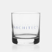 ARCHITECTE Rocks Verre / Bleu marine (Verso)
