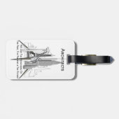 Architecten Bagagelabel (Achterkant horizontaal)