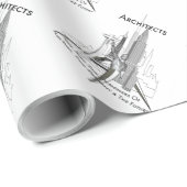 Architecten Cadeaupapier (Rol Hoek)