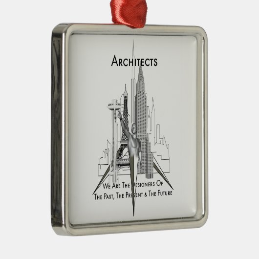 Architecten Metalen Ornament (Rechts)