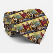 Architecten Werken in een Kantoor, bedrijf Stropdas (Opgerold)