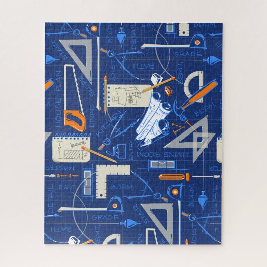 Architectes & Buliders Jigsaw Puzzle (Vertical)