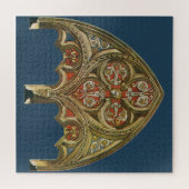 architectonisch element, decoratieve cirkels legpuzzel (Horizontaal)