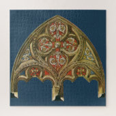 architectonisch element, decoratieve cirkels legpuzzel (Verticaal)