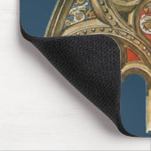 architectonisch element, decoratieve cirkels muismat (Hoek)