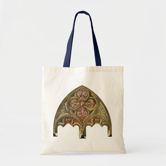  architectonisch element, decoratieve cirkels tote bag (Voorkant)
