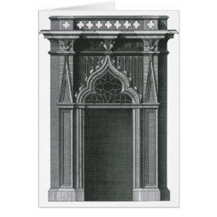  architectonisch element, Gothic Doorway