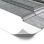  architectonisch element, Gothic Doorway Poster (Hoek)