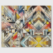 Architectonisch geïnspireerd cadeaupapier (Vlak)