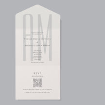 Architectonisch Monogram Minimaal All-in-One Trouw