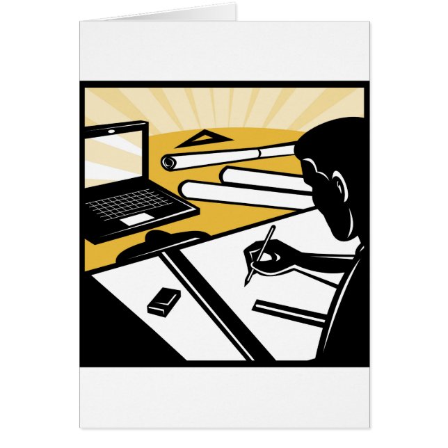 architectonisch rapporteur voor het werk architect (Voorkant)