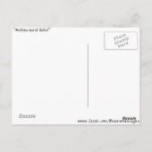 "Architectonisch reliëf" Briefkaart (Achterkant)