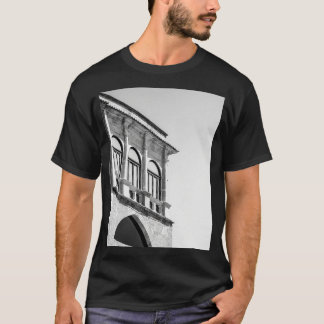 architectonische gevel t-shirt