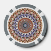 Architectonische Mandala Poker Chips (Achterkant)