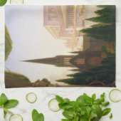 Architect's Dream (door Thomas Cole) Theedoek (Gevouwen)