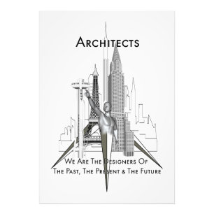 Architects Photo Print Foto Afdruk