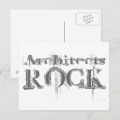 Architects Rock Briefkaart (Voorkant / Achterkant)
