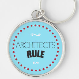 Architects Rule Sleutelhanger - blauw
