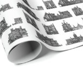 Architecturaal cadeautje cadeaupapier (Rol Hoek)