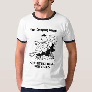 Architecturaal Cartoon T-Shirt