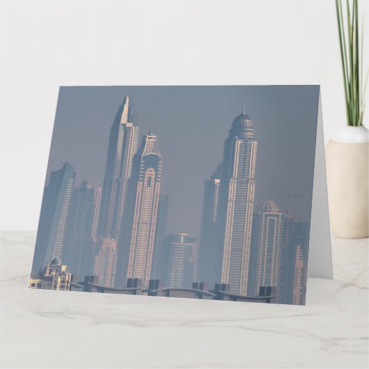 Architecturaal Dubai Kaart (Voorkant)