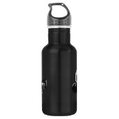 Architecturaal Engineer Typografie Artwork Waterfles (Achterkant)