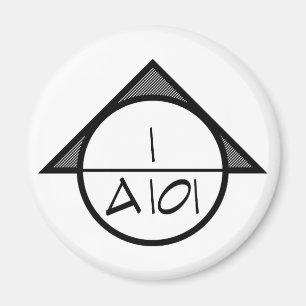 Architecturaal referentiesymbool Magnet (donker) Magneet