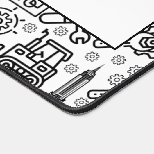 Architectural Blueprint Engineer noir et blanc (Coin)