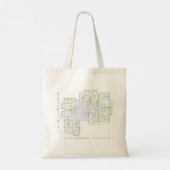 Architectural Blueprint Tote Bag  (Dos)