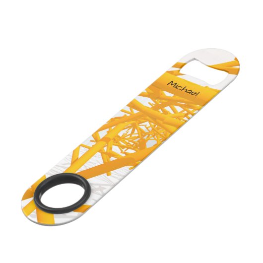 Architectural Space with Bright Geometrical Shape (Devant angulaire)