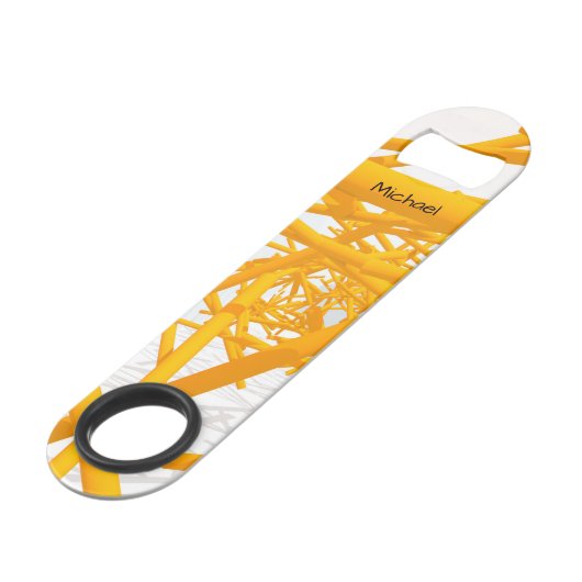 Architectural Space with Bright Geometrical Shape (Dos Angle)