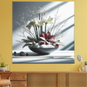 Architectural Winter  Canvas Afdruk (Insitu (Woonkamer))