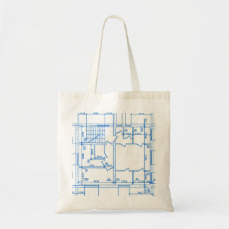 Architecturale achtergrond tote bag