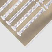 Architecturale Romeinse kolommen Weefseldocument Tissuepapier (Detail)