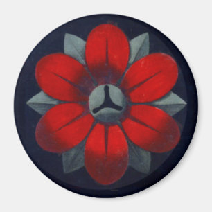 Architecturale rozet nr. 3 magneet