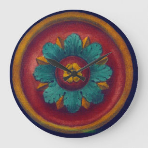 Architecturale rozet nr. 5 grote klok