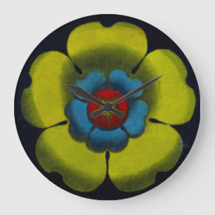 Architecturale rozet nr. 6 grote klok