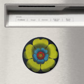 Architecturale rozet nr. 6 magneet (Insitu (Vaatwasser))