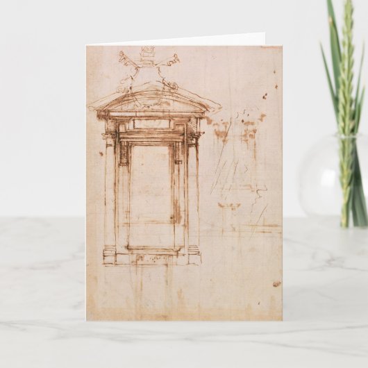 Architecturale studie kaart (Voorkant)